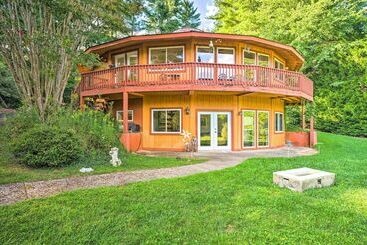 بيت ريفى Lakefront Hendersonville Cabin Near Fishing!