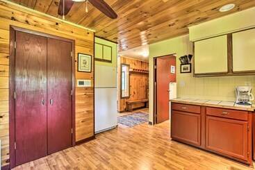 بيت ريفى Secluded A Frame Hideaway W/ Wraparound Deck!