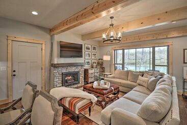 קוטג'' Flippin Home On White River W/ Fire Pit & Views!