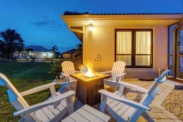 بيت ريفى Punta Gorda Canal Home W/ Private Pool!