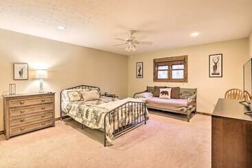 بيت ريفى Game Room & Fire Pit: Spacious Elk Park Lodge!