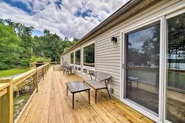 Vakantiehuisje Waterfront Kentucky Lake Home W/ Boat Dock!