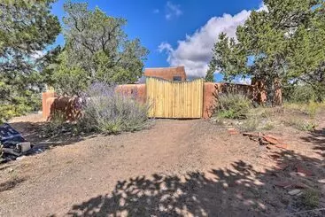 Eclectic Adobe Crestone Cottage W/ Patio+yard!