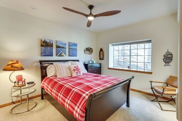 茅舍 Luxe Lake Arrowhead Home W/ Deck, 3 Mi To Village!