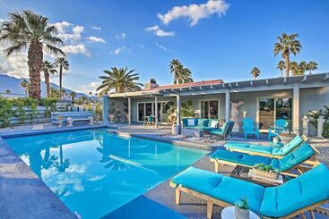 コテージ Pet Friendly Palm Springs Escape W/ Heated Pool!