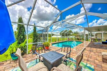 Mökkimajoitus Elegant Cape Coral Home: Private Pool, Grill!