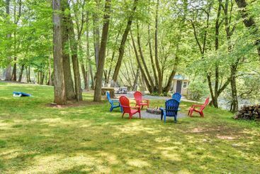 بيت ريفى Riverfront Hayesville Retreat: Fishing & Kayaking!