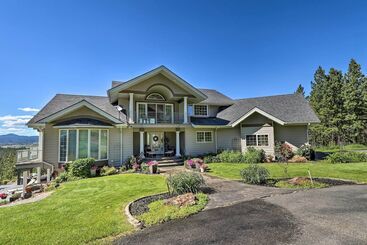 Dom wiejski Secluded Home W/ Pool ~ 14 Mi To Coeur D Alene!