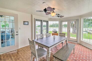 Сельский дом Grasonville Home W/ Private Pool On The Water