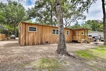 Mökkimajoitus Cabin W/fire Pit, Walk To Steinhatchee River!