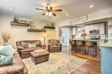 コテージ Modern Home W/ Yard + Deck, 1 Mi To Clemson U!