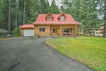 Mökkimajoitus Cle Elum Lake Home W/ Hot Tub & Mountain Views