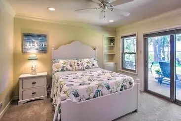 Vakantiehuisje Lake View Tangled At Texoma Home W/ Hot Tub!