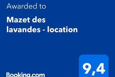 تختخواب و صبحانه Mazet Des Lavandes