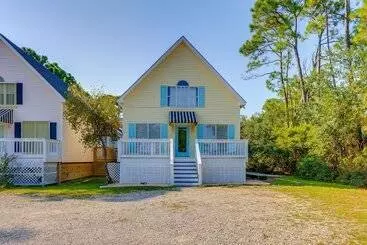 Creekfront Dauphin Island Cottage: Walk To Gulf!