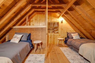 茅舍 15 Mi To Ski Resort: Cozy Cabin Near Long Barn!