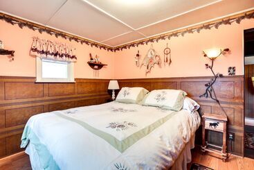 Kır Evi Charming Watersmeet Cabin W/ Dock On Kitty Island!