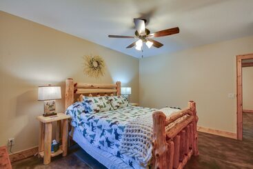 Сельский дом Cozy Alma Mountain Retreat: Fireplace & Grill