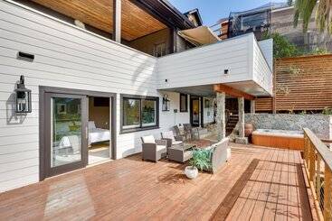 Mökkimajoitus Serene San Anselmo Hideaway W/ Private Hot Tub!