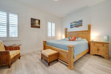 بيت ريفى 3 Blocks To Kure Beach: Home W/ Patio!