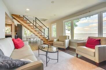 Vakantiehuisje Lakefront Chippewa Falls Haven W/ Private Deck!
