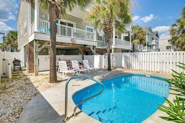 Gîte Rural Walk To Ocean & Pier: Surfside Beach House W/ Pool