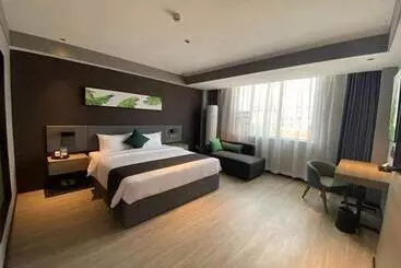Hôtel Thank Inn Plus Xinyang Gushi Liaocheng Avenue