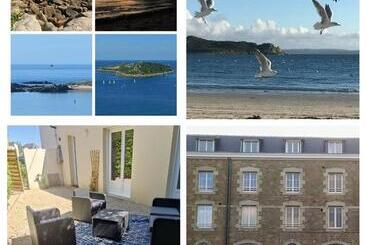 Pension Ty Sam Bretagne Bel Appartement Maison Rdc Terrasse T3 T4 Proche Plages Et Commerces