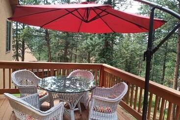 بيت ريفى 6bdfamily Mountain Getawayhot Tubminutes To Pikes Peak And Charis College