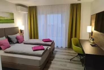 ホテル Gästehaus Stock Zimmer Bäumle