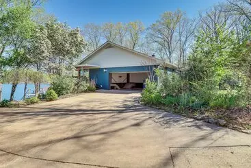 コテージ Tranquil Lakefront Greers Ferry Escape W/ Fire Pit