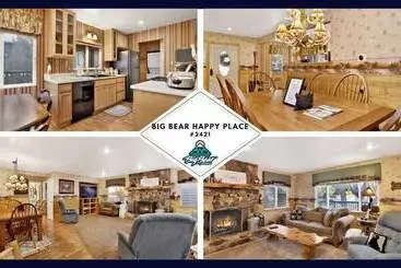 کلبه Big Bear Happy Place #2421