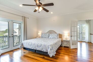 קוטג'' Gulf Shores Beach House W/ Deck: Walk To Shore!