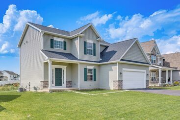 Quinta ou Casa Rural West Henrietta Retreat ~ 4 Mi To Rochester It