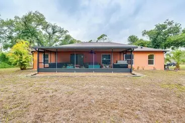 Mökkimajoitus North Port Home W/ Charming Lanai ~ 7 Mi To Beach