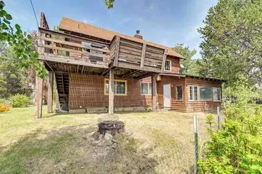 Quinta ou Casa Rural Rustic Home W/ Deck & Grills On Williamson River!