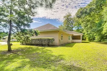 Mökkimajoitus Luxe Brunswick Home ~ 14 Mi To Jekyll Island!