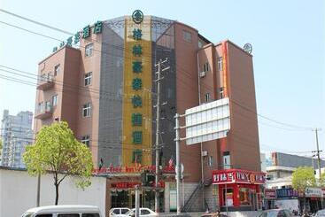 فندق Greentree Inn Shanghai Caoan Road Textile Express