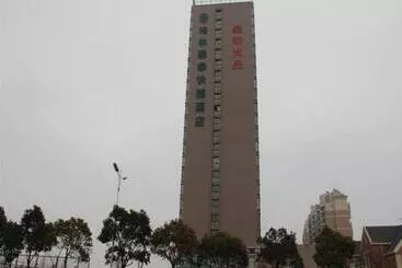 Hotelli Greentree Inn Nantong Tongzhou Shiji Avenue Jianghaihuangdu Express