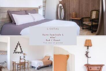 L Ostal Bed & Breakfast Chambres Et Suites De 25 à 40m2 Spa