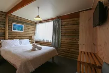 アパートホテル Lazy Acre Log Cabins