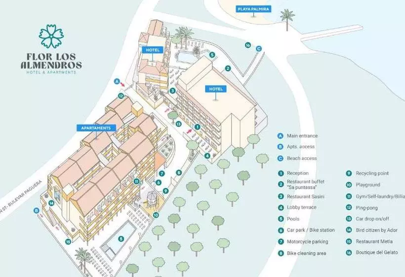 هتل Flor Los Almendros