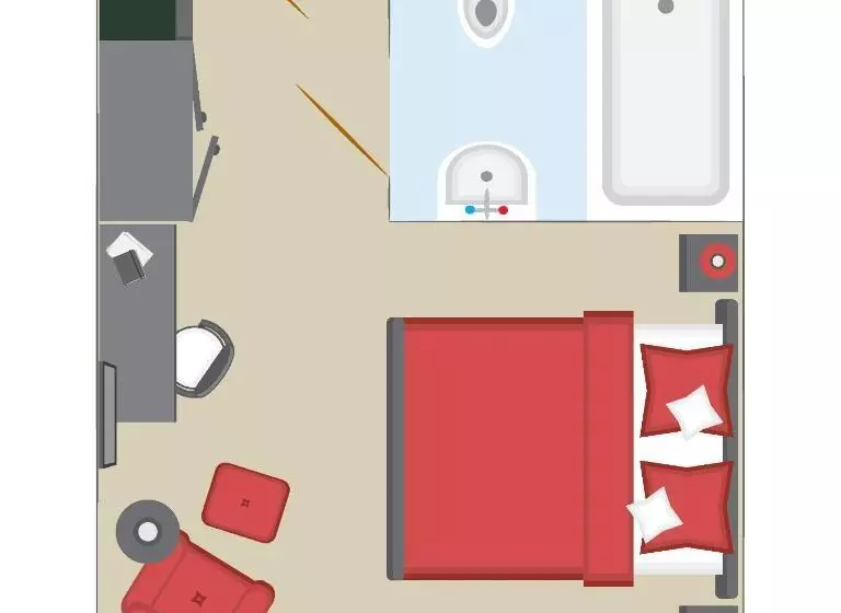 호텔 Classic Rooms By Crystal