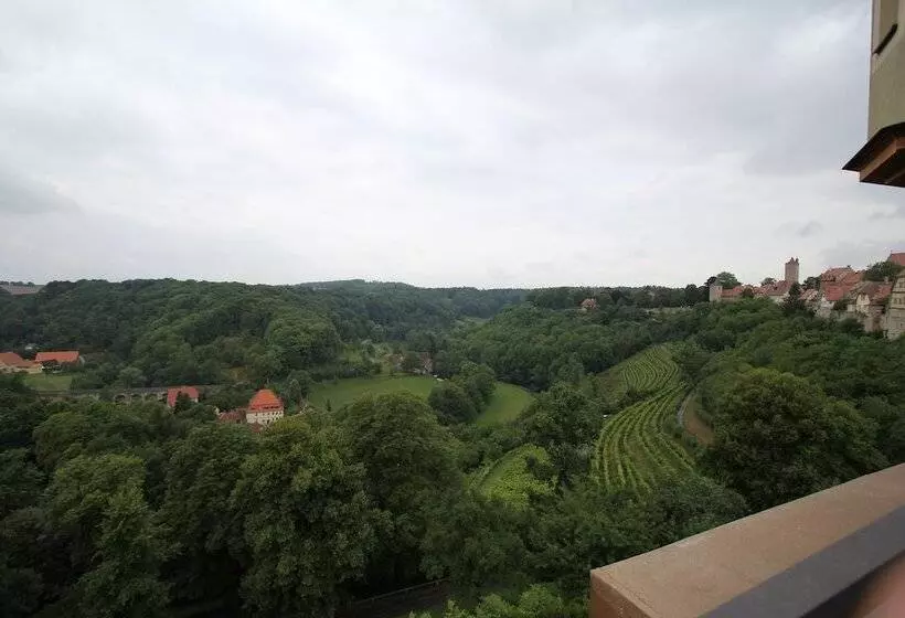 Historik Hotel Goldener Hirsch Rothenburg