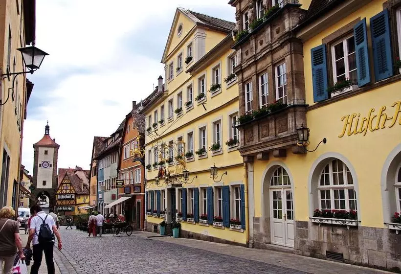 Historik Hotel Goldener Hirsch Rothenburg