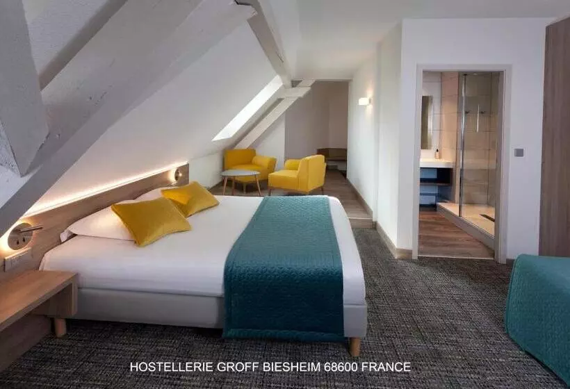 בית מלון כפרי Aux Deux Clefs Hostellerie Groff