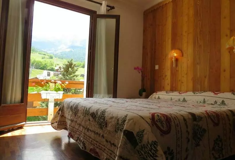 هتل Hôtel Soleil Des Neiges