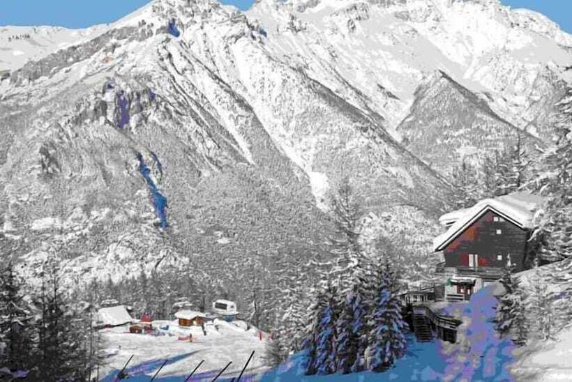 בית מלון כפרי Chalet Il Capricorno