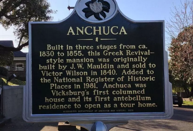 ホテル Anchuca Historic Mansion & Inn