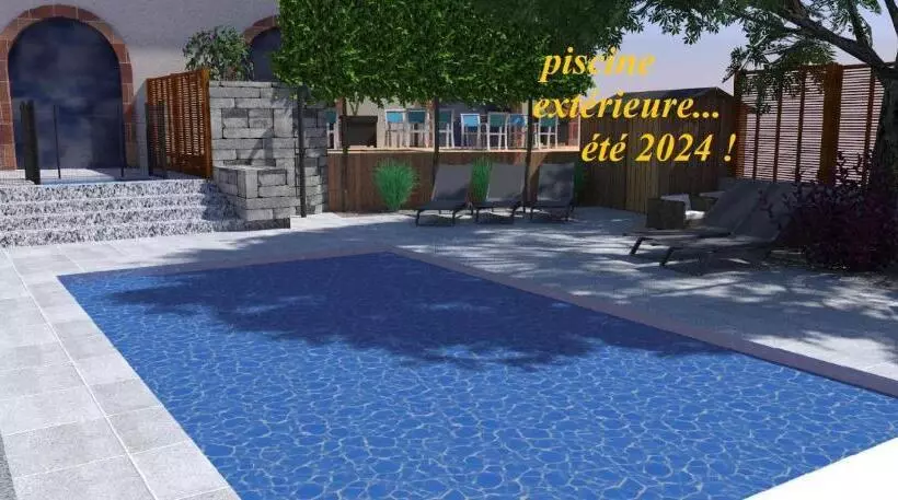 ホテル Restaurant Du Haut Du Roc